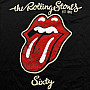 Rolling Stones tričko, Sixty Plastered Tongue Suede Applique Black, dámske