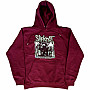 Slipknot mikina, Barcode Photo BP Maroon Red, pánska