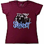 Slipknot tričko, Goat Logo Demon Girly BP Maroon Red, dámske