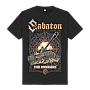 Sabaton tričko, Steel Commanders BP Black, pánske