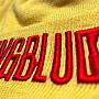 Yungblud zimný čiapka, Red Logo Hi-Build Embroidery Yellow, unisex