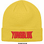 Yungblud zimný čiapka, Red Logo Hi-Build Embroidery Yellow, unisex